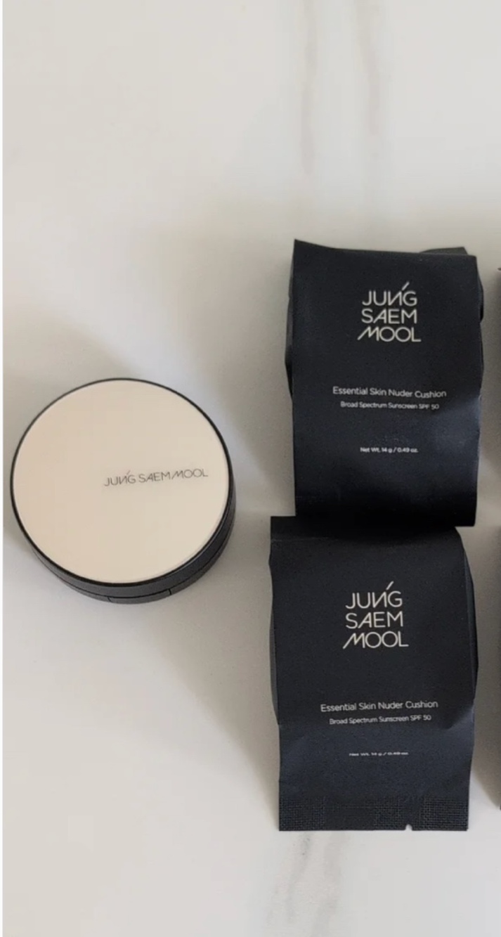 Jung Saem Mool Skin Nuder Cushion Refills & Empty Case Fair Light
